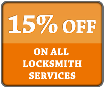 15% off on all locksmith services